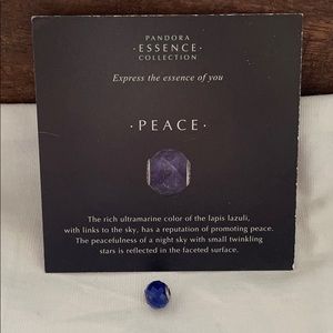 PANDORA Essence Peace Bead Charm
